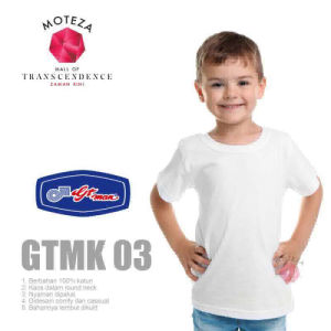 GT Man Kids GTMK 03 - Kaos Dalam Oblong Katun Anak Laki-laki