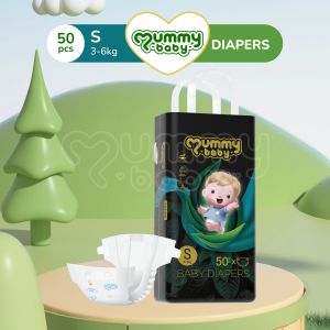 Mummybaby baby diaper diaper disposable diaper S-3XL TAPE and PANTS TYPE korean diaper pants large diaper pants diaper 50pcs free shipping #NS001#NS002#NS009#NS010