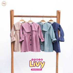 Baju Atasan Tunik Anak Perempuan & Tunik Livy