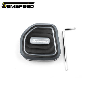 SEMSPEED CNC Motorcycle Side Kickstand Enlarge Plate Foot Kick Stand Extension Pad For Honda Stylo160 Stylo PCX Click ADV 160