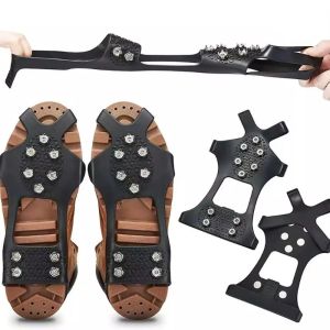 Shoe Covers with Durable Non-Slip Ice Grippers - Perfect for Winter Walking & Climbing