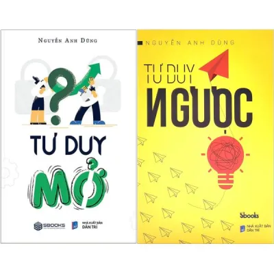 Fahasa - Combo Sách Hay Sách Tư Duy Ngược + Tư Duy Mở (Bộ 2 Cuốn)