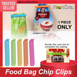 1PC ONLY Reusable Plastic Food Sealing Clips Snack Bags Clamp - Keep Your Food And Snacks Fresh! / Klip Plastik Makanan