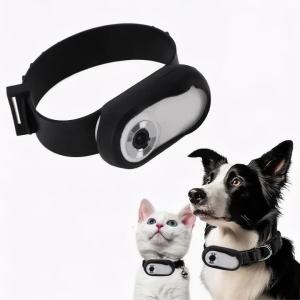 Pet Collar Camera for Videos and Photos HD 1080P 170 °   Wide Angle USB Rechargeable AdjustableCamera Collar for Dogs Cats2026