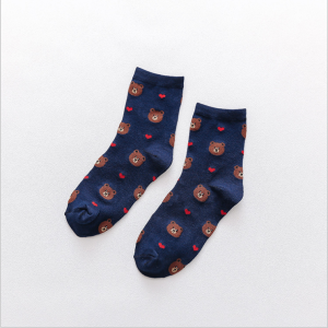 [Bundle of 2] Women socks young socks girl socks tube socks