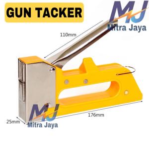 Staples Tembak Staples Gun Cekrekan Gun Tacker Staples Gun Serbaguna