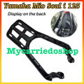 Motorcycle Rear Heavy Duty Alloy Top Box Bracket For Yamaha Mio Soul i 125 Made in Thailand High Quality. 