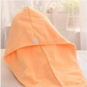 DRHK0081 Handuk Bandana Pengering Rambut Wanita Headband Towel Microfiber Polos