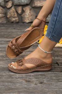 [Free Shipping] Platform Sandals Large Size New Summer Styles WomenS Platform Flip-Flops For Outdoor Wear Thick-Soled Roman-Style Sandals