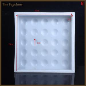 [The Fayshow] DIY Paving Brick Mould Shaped Walk Maker Reusable Concrete Path Maker Mold SteppingFor Lawn Patio Yard Garden