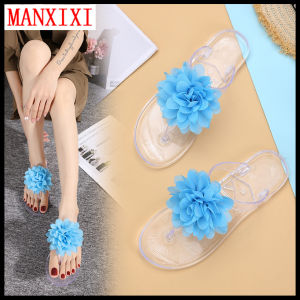 MANXIXI Dép Xỏ Ngón Nữ Thời Trang Dép Bệt Thạch Hoa Sen Đẹp Phong Cách Bohemian (Cỡ 36-41)