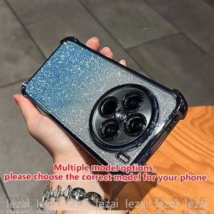 เคส 2025 Xiaomi Redmi Note 14 Pro Note14 Plus + Pro + 14Pro + Note14Pro + 4G 5G เคสพร้อมเคสมือถือสุดหรูระยิบระยับตัวปกป้องกล้องถ่ายรูปสำหรับเด็กผู้หญิง