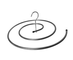 Round Spiral Quilt Sheets Hanger Stainless Steel Rotating Drying Rack TOY KING SHOP
