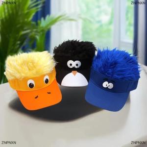 [COD] ZNPNXN Creative Fun Lightweight Breathable Yellow Duck Decorated Wig Cap For Outdoor Travel Cosplay Fashionable Versatile Baseball Hat