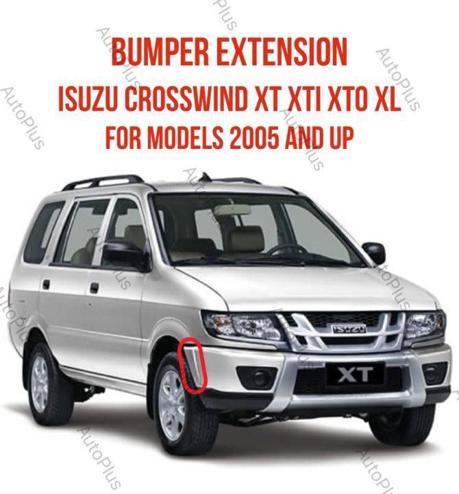 Isuzu Genuine Bumper Extension Bumper Flare Bumper Molding 2005 and Up