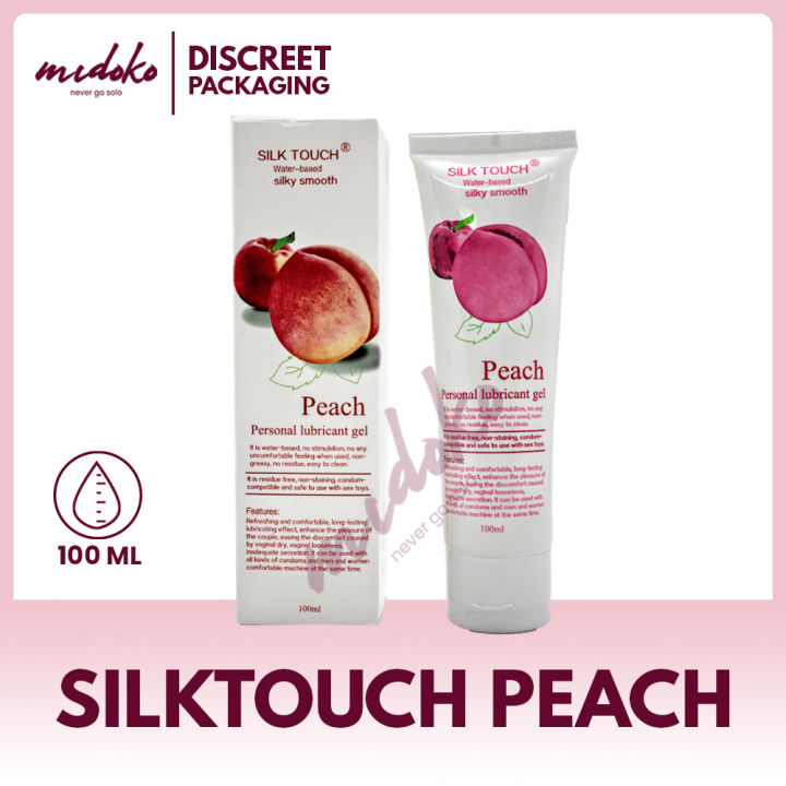 Midoko Silk Touch Pleasure Anal Sex Lube Sex Toy Lubricant 100 ml Peach  Food-Grade Peach Gel Ultra-Silky Edible Lubricant Discreet Shipping 100Ml  Safe Non-Toxic Lubricant - Lazada | Lazada PH