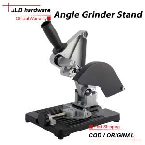 JLD Angle Grinder Stand 0-45° Hand Grinder Cutting Holder Bracket Cast Iron Base
