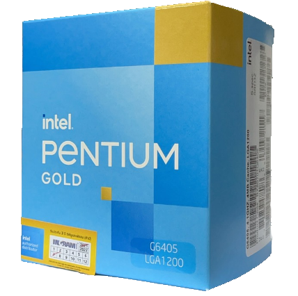 CPU INTEL PENTIUM GOLD G6405 4.1 GHz LGA1200 (รับประกัน3ปี) | Lazada.co.th
