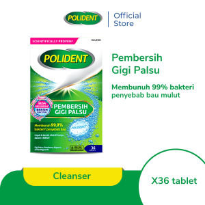 Polident Pembersih Gigi Palsu 36 Tablet