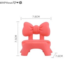 WP💓💛💖 1pc Dopamine Color Creative Stool Phone Stand Desktop Office Desk Fun Decor Tablet Support Holder Photo Frame Stand