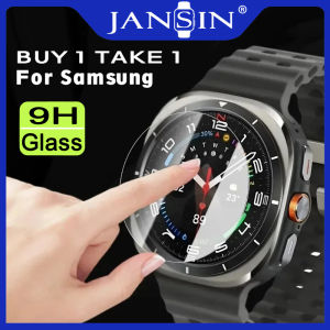 【Buy 1 Take 1】For Samsung Galaxy Watch 7/6/5/4 40mm 44mm Case Protective Glass Film Galaxy Watch Ultra 47mm 5 Pro 45mm 6/4 classic 43mm 47mm 42/46mm Clear Glass Screen Protector Film