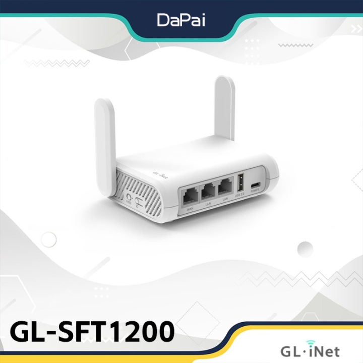 GL.iNet GL-SFT1200 (Opal) Secure Travel WiFi VPN Gigabit Router ...