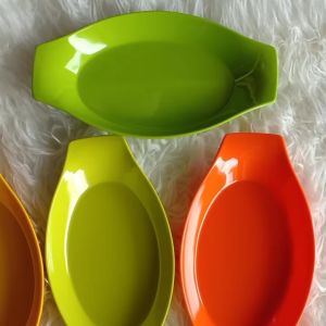 piring oval kapal 10 inch 1613 melamine piring oval kapal - Piring Makan Kentang/Piring Oval Melamine 1613 - Piring Oval Melamine / Piring Sambel - Piring Cemilan/piring sambel - piring kentang