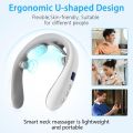 Neckology Intelligent Neck Massager with Heat, Electric Pulse Neck Massager for Pain Relief, Wireless Neck Massager for Women. 