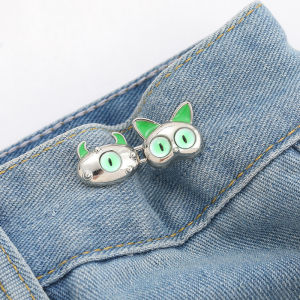 【Pharaoh🎀COD】Gesper retraksi pinggang lucu yang dapat dilepas kancing retraction retraction gesper