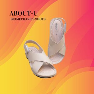 ABOUT-U รองเท้าเพื่อสุขภาพ รองเท้ารัดส้น ใส่สบาย น้ำหนักเบา เย็บรอบใช้ทนมาก กันน้ำ กันลื่น รุ่นรัดส้นหน้าไขว้