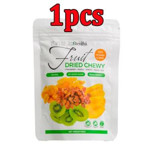 Dried Mixed Fruits Fruit Dried Chewy Sugar Free Dried Fruits Fresh fruit preparation Mixed Dried Strawberry Dried Mago Healthy Snacks 80g