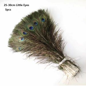 5MENLWE 5PCS 25-50cm Real Pea Feather DIY Handmark Green Plume Stage Perform Feather Vase Decoration Feather for DIY Craft Jewelry Vase Table Decor