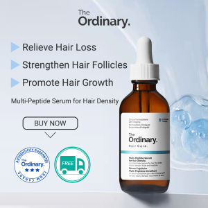 The Ordinary Hair Treatment Hair Grower Fast Long Multi-Peptide Serum For Hair Density Hair Grower For Man Original Hair Grower Woman Effective Hair Growth Serum 10 x Faster Essence 60ml