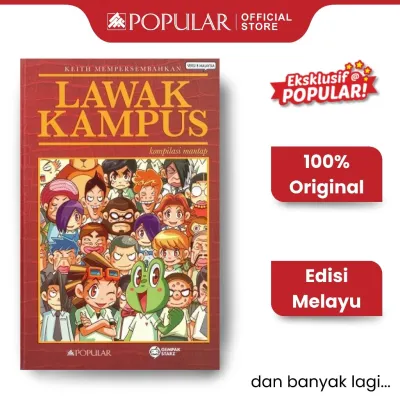 [Komik Eksklusif] Lawak Kampus Komik Keith Kompilasi Mantap 1 - 6 (Kulit Keras) Eksklusif di PopularMild and effective