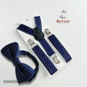 Set công tử vest gile phong cách hàn quốc cho bé trai đi tiệc thôi nôi sinh nhật 1 đến 7 tuổi BERNIE