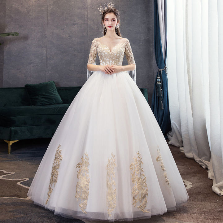 Bridal hot sale dinner gown