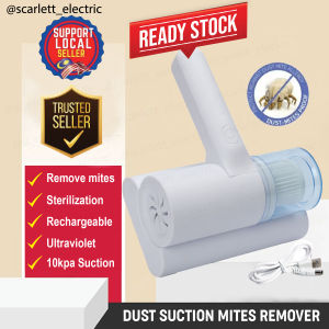 Handheld UV Cordless Rechargeable Dust Suction Bed Sheets Mites Remover Vacuum Cleaner / Penyedut Hampagas