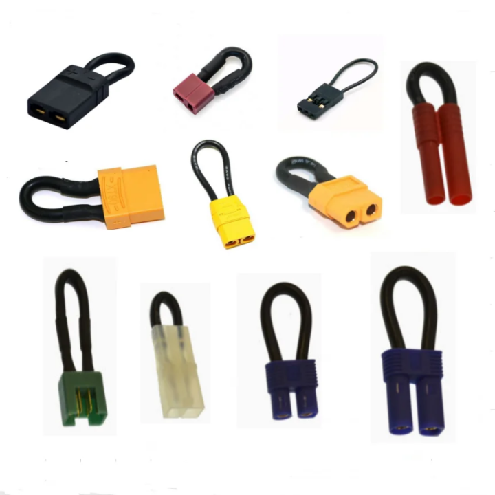 1 Pcs Bind Plug Loop Connector Short Circut battery Jumper Cable with ...