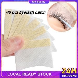 40Pcs / Bag Disposable Cotton Eyelash Extension Patches Stickers Eyelashes Pads Patches Makeup Tools