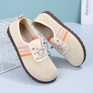 Free Shipping WomenS Shoes 2026 Autumn New Collection Breathable Mesh Casual Flats Soft-Soled Shoes For Middle-Aged And Elderly Women