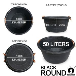 RUBBERIZED FISH BASIN/BATYA/BANYERA/HIGH QUALITY BASIN