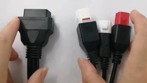 Newest 3 IN 1 for Yamaha 3pin 4pin and Honda 6pin OBD2 Motorcycle Diagnostic Connector Cable Adapter OBD 2 Motor Extension cable