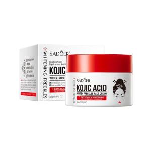 【3 DAYS FAST WHITENING】Kojic Acid Anti-Freckle Cream 30g Collagen Whitening Cream Anti-Wrinkle Melasma Freckles Moisturizing Moisturizing And Brightening Cream Brightening Skin Tone Firming Cream Improving Skin Removing Melanin Shrinking Pores