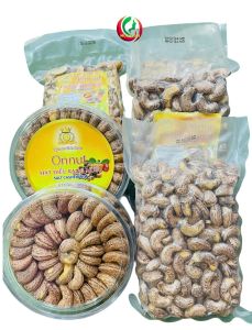 2 Túi HCK/ Hộp hạt điều Onnut rang muối vỏ lụa nguyên hạt xuất khẩu