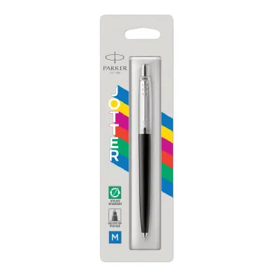 ปากกาลูกลื่นกด Parker Jotter ด้ามสีดำ 0.7 มม.