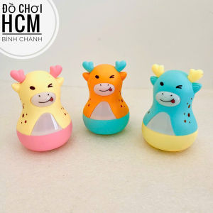 [RÚT CÓT LÀ CHẠY - SÁNG ĐÈN] Đồ chơi Nai/ Hươu chạy bằng cót dây phát sáng dễ thương cho bé chơi trên sàn kéo cót 2226