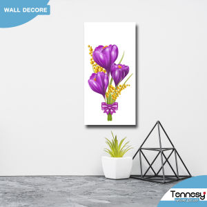 HIASAN DINDING WALL DECOR PAJANGAN POSTER DEKORASI KAMAR RUMAH FLOWER BUNGA ART