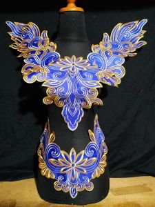 RENDA BORDIR KOSTUM TARI MAHABARATA