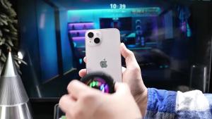 K20 Universal Portable Magnetic Semiconductor Phone Cooler with Digital Display RGB Lights Powerful Cooling Fan for Gaming