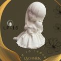 Tô tượng màu Bé Mơ lém lỉnh cưng mèo con size cao 20cm ( Ảnh + video thật 100% ). 